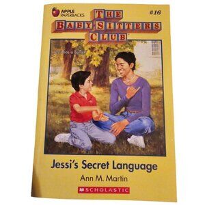 Vintage The Baby-Sitters Club #16 Jessi's Secret Language Ann M. Martin